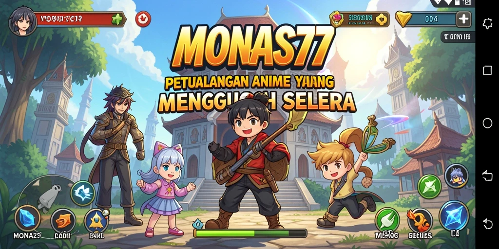 Gameplay Anime yang seru dan menakjubkan dalam MONAS77.