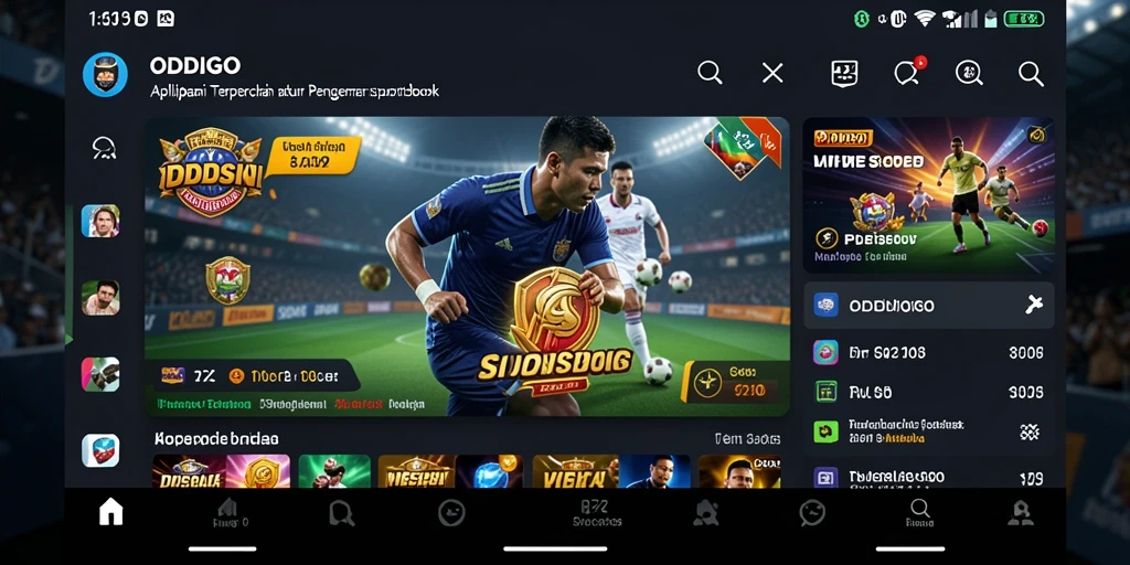Tampilan gameplay ODDIGO yang menarik dan interaktif.