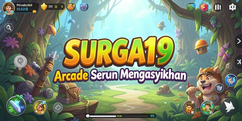 Tampilan gameplay seru dengan berbagai tantangan menarik.