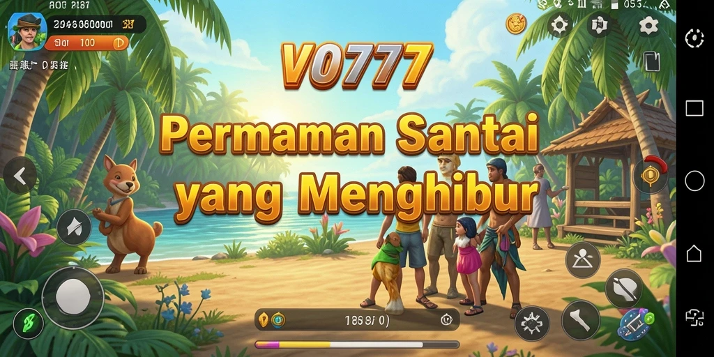 Tampilan menarik dari gameplay VO777 yang santai dan menyenangkan.