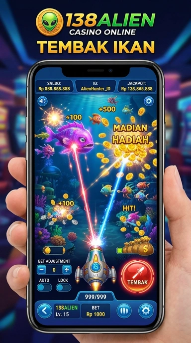 Tangkap layar dari aplikasi 138alien yang memperlihatkan fitur utama.