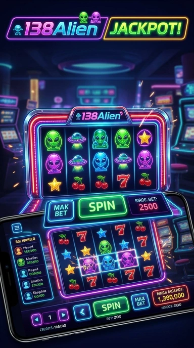 Menampilkan antarmuka pengguna intuitif dari 138alien saat mengunduh aplikasi.